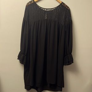 Black mini dress or top it depends on your style!